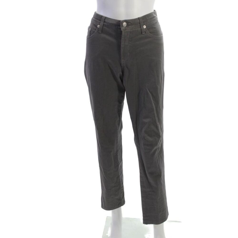 Fabrizio Gianni Jeans Womens Ankle Cropped Dark Gray Jeans Size 8